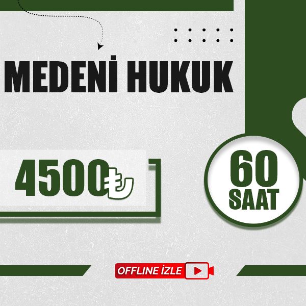 MEDENİ HUKUK